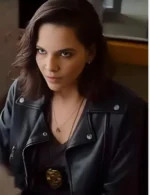 Tainá Müller Good Morning Verônica Leather Jacket