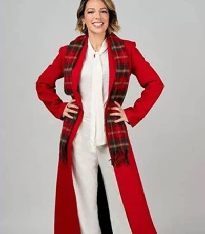 Take Me Back For Christmas 2023 Vanessa Lengies Red Coat
