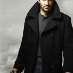 Taken Bryan Mills Black Wool Peacoat