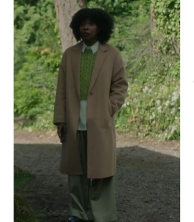 Tamera Tomakili Happy Face S01 Beige Coat