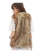 Tan Fur Vest