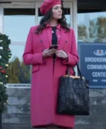 Taylor Cole 2024 Pink Wool Coat