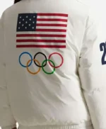 Team USA Olympic 2026 Down Puffer Jacket