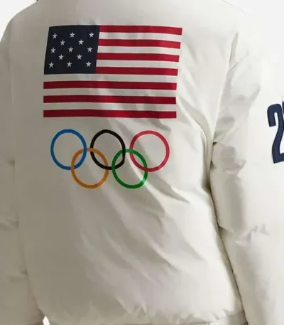 Team USA Olympic 2026 Down Puffer Jacket