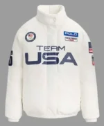 Team USA Olympic 2026 Down Puffer Jacket