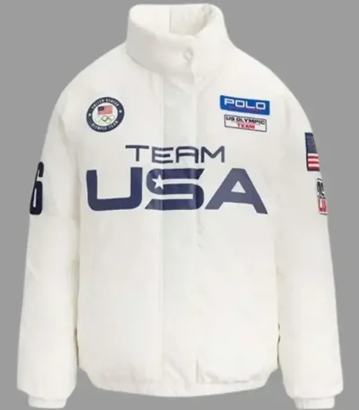Team USA Olympic 2026 Down Puffer Jacket