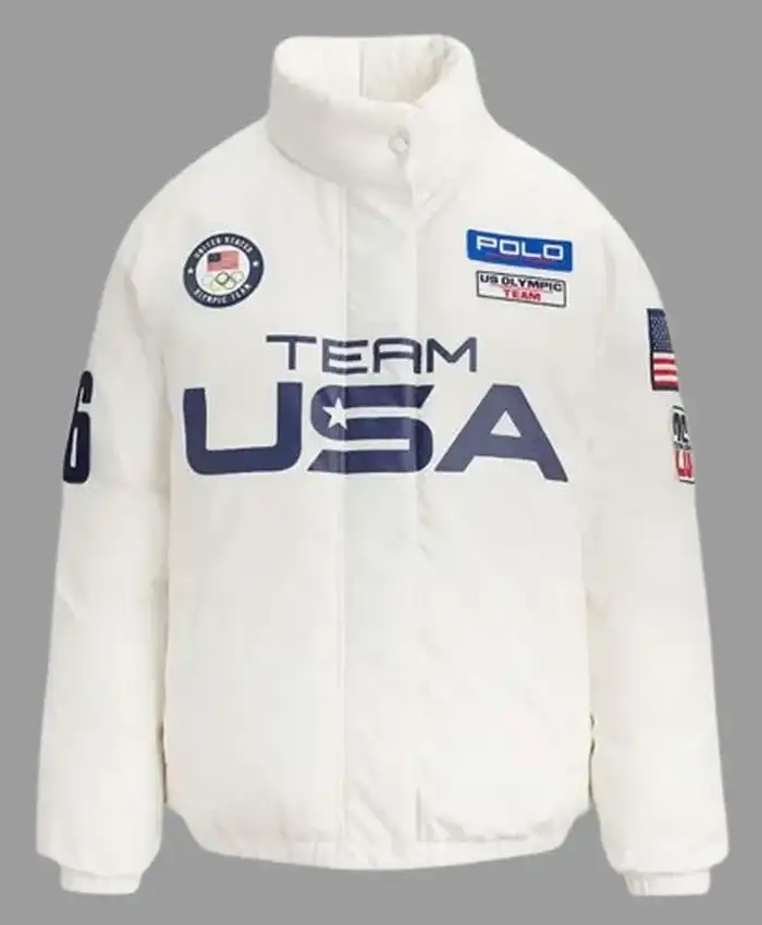 Team USA Olympic 2026 Down Puffer Jacket Team USA Olympic 2026 Down Puffer Jacket