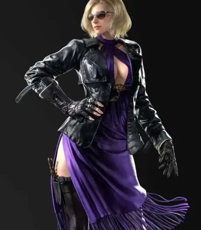 Tekken 8 Nina Williams Leather Jacket