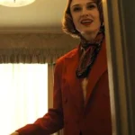 Tess Degenstein The Monkey Red Blazer