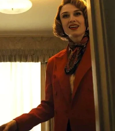 Tess Degenstein The Monkey Red Blazer