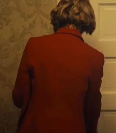Tess Degenstein The Monkey Red Blazer