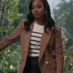 Tetona Jackson Poppas House Brown Blazer