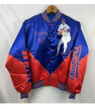 Texas Rangers Nolan Ryan Satin Jacket