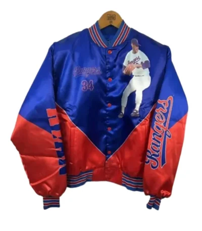 Texas Rangers Nolan Ryan Satin Jacket