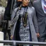 Teyana Taylor One Battle After Another Grey Coat