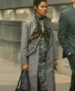 Teyana Taylor One Battle After Another Grey Coat