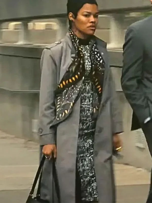 Teyana Taylor One Battle After Another Grey Coat