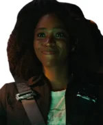 Teyonah Parris The Marvels 2023 Black Jacket