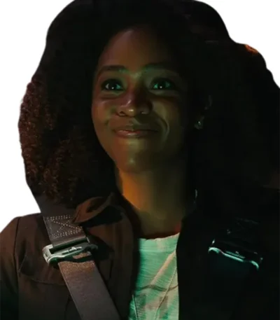 Teyonah Parris The Marvels 2023 Black Jacket