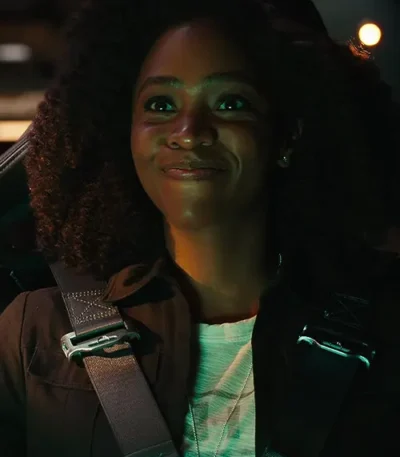 Teyonah Parris The Marvels 2023 Black Jacket