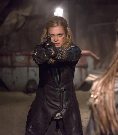 The 100 Clarke Griffin Black Jacket