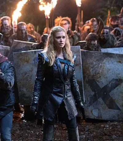 The 100 Clarke Griffin Long Trench Coat