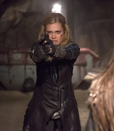 The 100 Clarke Griffin Long Trench Coat