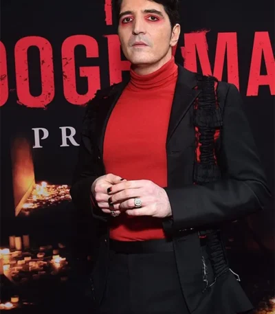 The Boogeyman 2023 David Dastmalchian Black Blazer