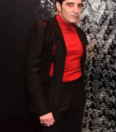 The Boogeyman 2023 David Dastmalchian Black Blazer