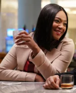 The Card Counter Tiffany Haddish Peach Color Jacket