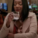 The Card Counter Tiffany Haddish Peach Color Jacket