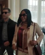 The Card Counter Tiffany Haddish Peach Color Jacket