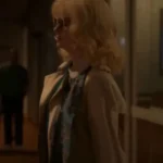 The Clearing 2023 Miranda Otto Beige Coat