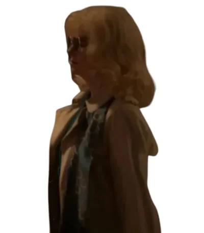 The Clearing 2023 Miranda Otto Beige Coat