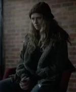 The Clearing 2023 Teresa Palmer Green Coat