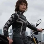 The Courier Olga Kurylenko Leather Jacket