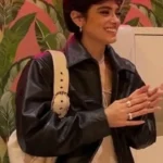 The Damelio Show Dixie D’Amelio Black Leather Jacket