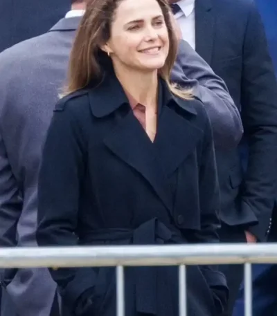 The Diplomat 2023 Kate Wyler Black Coat