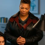 The Equalizer S01 EP07 Queen Latifah Black Leather Coat