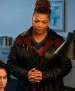 The Equalizer S01 EP07 Queen Latifah Black Leather Coat
