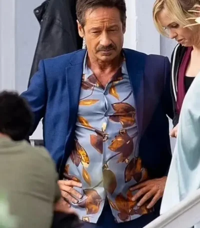 The Estate (Movie 2022) David Duchovny Blue Blazer