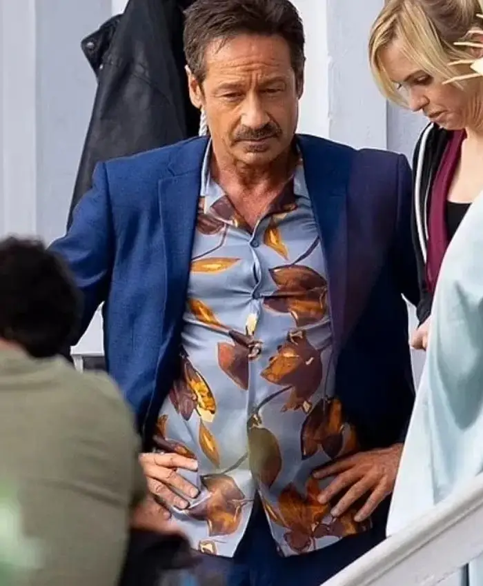 The Estate (Movie 2022) David Duchovny Blue Blazer The Estate (Movie 2022) David Duchovny Blue Blazer