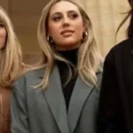 The Family Stallone Sophia Rose Grey Blazer