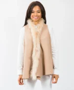 Tan Fur Vest