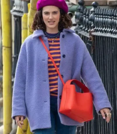 The Flatshare 2022 Jessica Tiffany Purple Coat