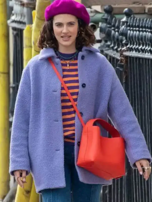 The Flatshare 2022 Jessica Tiffany Purple Coat