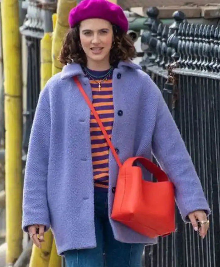 The Flatshare 2022 Jessica Tiffany Purple Coat The Flatshare 2022 Jessica Tiffany Purple Coat
