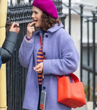 The Flatshare 2022 Jessica Tiffany Purple Coat