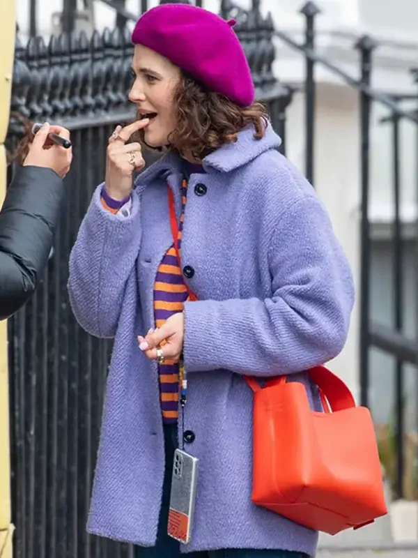 The Flatshare 2022 Jessica Tiffany Purple Coat