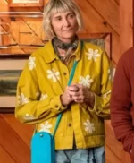 The Four Seasons Anne Yellow Daisy Print Jacket